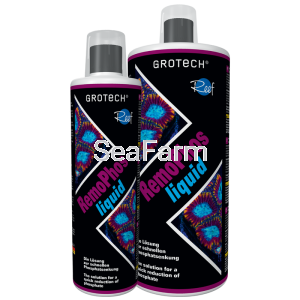 GROTECH RemoPhos Liquid 1000 ml – szybkie i skuteczne obniżenie poziomu fosforanów w akwarium morskim