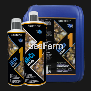 GROTECH kH+Ca 1 500 ml  – płynny bufor KH i szybkie podnoszenie twardości węglanowej w akwarium morskim