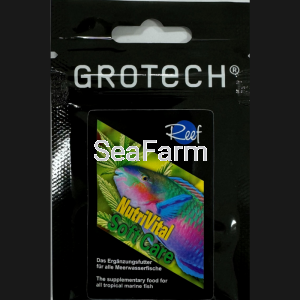 GROTECH NutriVital Soft Care 0,6–0,9 mm 5 g – miękki pokarm z witaminami, ziołami i olejem konopnym dla ryb akwariowych