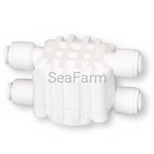 Zawór czterodrożny z szybkozłączkami pod przewód RO 