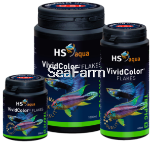 HS/OSI Vivid Color Płatki – pokarm wybarwiający dla ryb słodkowodnych i morskich 1000 ml
