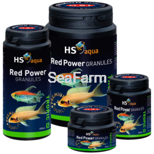 HS/O.S.I. Red Power Granulat S – pokarm wybarwiający dla ryb słodkowodnych i morskich 200 ml 