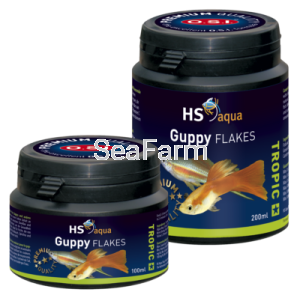 HS/O.S.I. Guppy Płatki – podstawowy pokarm dla gupików i ryb żyworodnych  100 ml 