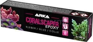 MICROBE-LIFT / ARKA Coralscaper Glue 2×60 g Epoxy – Profesjonalny klej epoksydowy do koralowców w akwariach morskich